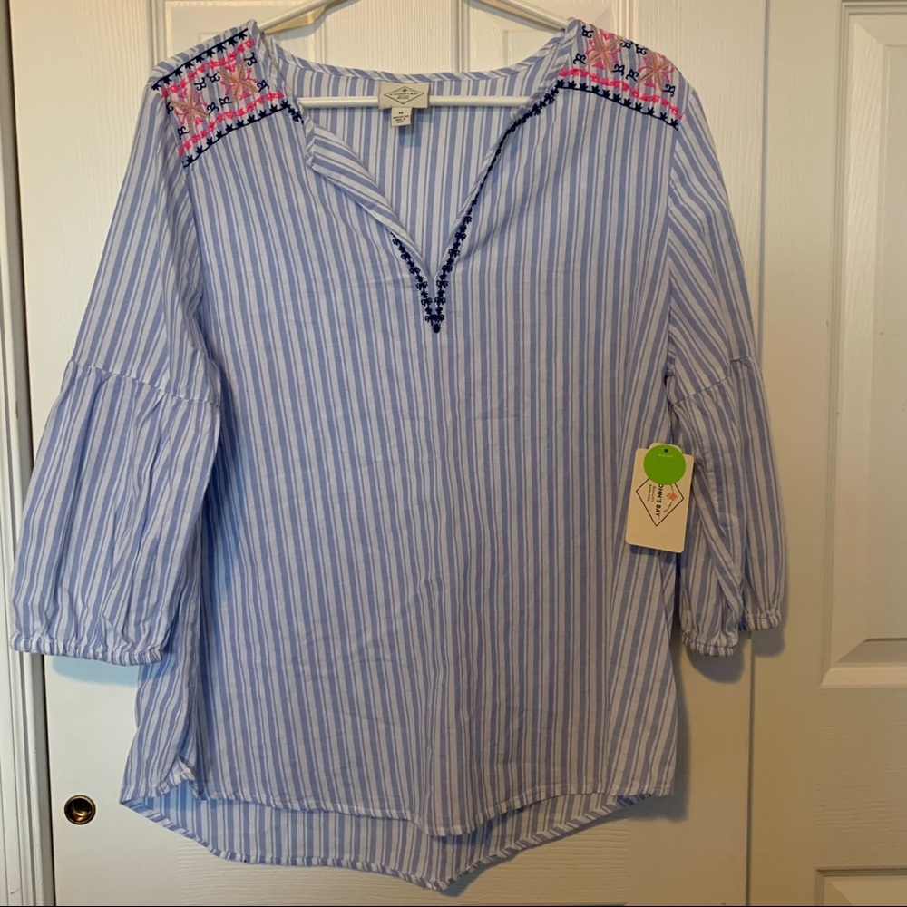 NWT St. John’s Bay Striped Top